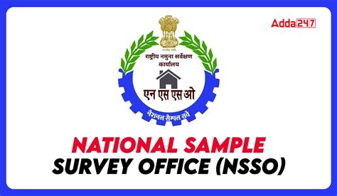 nso full form|National Sample Survey Office (NSSO) .